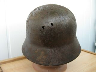 WW2 German army Wehrmacht military helmet. 4