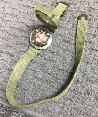 Vintage Us Military Wrist Compass Model 1949