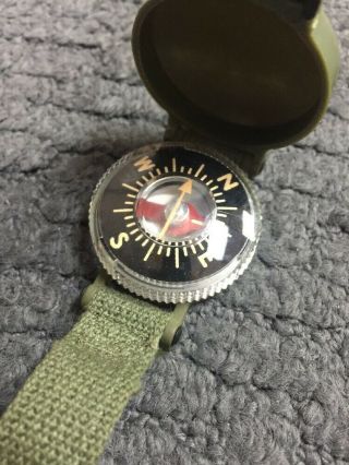 Vintage US Military Wrist Compass Model 1949 3