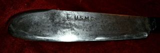 USMC Medic Corpsman Bolo knife vintage World War II Marine Corps 3