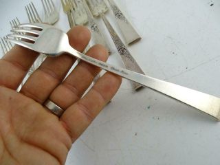 Vintage Sterling Silver Reed & Barton Classic Rose Dinner Fork 7.  5 