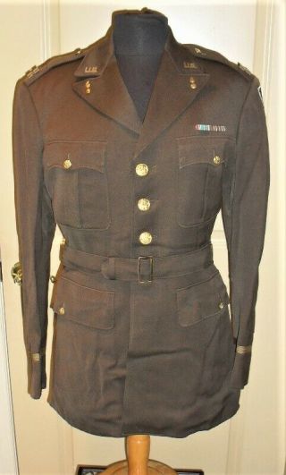 Wwii Ww2 Us Army Ordnance Officers Tunic Jacket Size 40x34