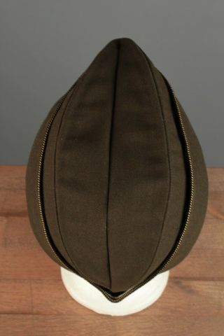 VTG Women ' s 40s WWII WAC Winter Garrison Cap 1st Lt.  2715 1940s WAAC WW2 Hat 5