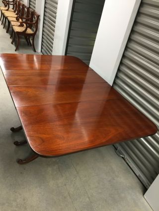 Duncan Phyfe Dining Table And Chairs