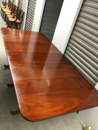 Duncan Phyfe Dining Table and Chairs 3