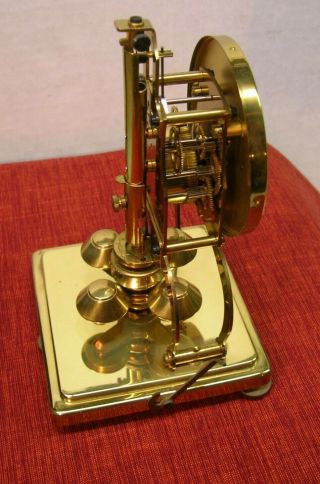 Vintage Schatz 400 Day Carriage Anniversary Mantle Clock - Made in Germany - no key 5