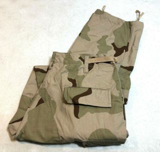 Us Army Marines Tru Spec Retro Desert Storm Camo Combat Trousers Men’s 34 X 30 4