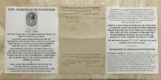 Revolutionary War General Continental Army Colonel 20th Ct Milit Document Signed
