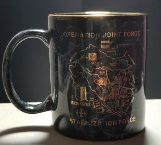 Operation Joint Forge Stabilization Force Nato / Sfor Coffee Mug