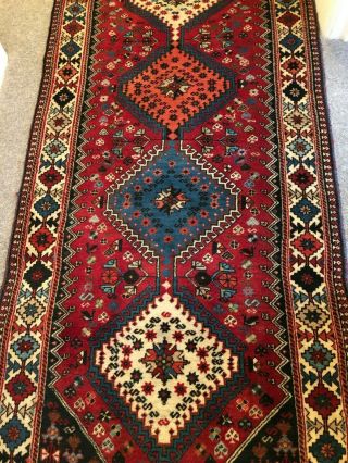 ANTIQUE CAUCASIAN RUNNER RUG 4