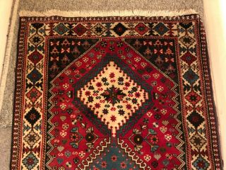 ANTIQUE CAUCASIAN RUNNER RUG 5