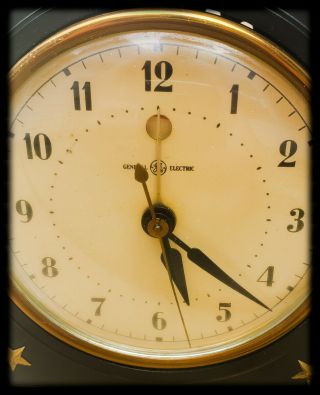 Vtg Alarm Clock General Electric Morning Star Art Deco Alarm Not Workin 2