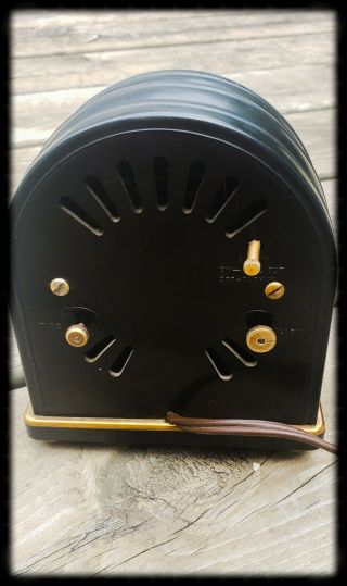 Vtg Alarm Clock General Electric Morning Star Art Deco Alarm Not Workin 5