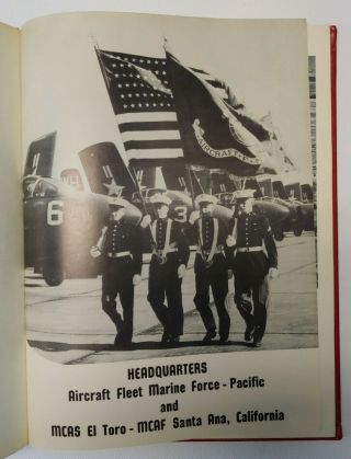 1953 Korean War Marine Corps Aircraft Fleet Marine Year Book MCAS El Toro MCAF 3
