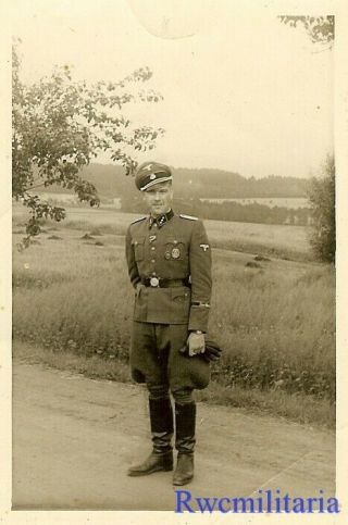 RARE: German Elite Untersturmführer Officer w/ 