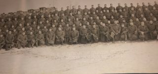 Unit Pano Photo 4th Battalion 20th Engineers American University Dc Jan 1918
