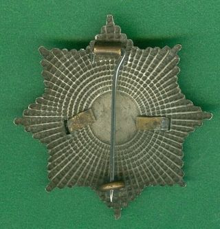 Edward VII Royal Canadian Regiment Cap Badge 2