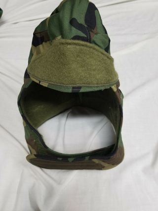 Army Field Jacket (circa 1995),  Woodland,  Size LR.  BONUS Helmet liner 7 1/4 6