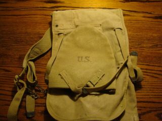 Vintage Ww2 U.  S.  Army Combat Field Pack/ Backpack 1942