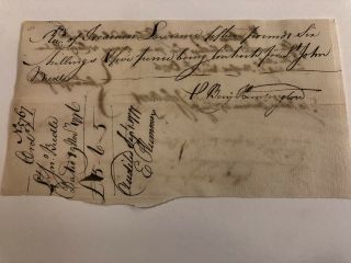 Revolutionary War Pay Order signed by Two Members of the Continental Congress 4