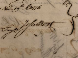 Revolutionary War Pay Order signed by Two Members of the Continental Congress 7
