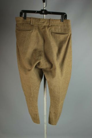 Vtg Men ' s 1910s WWI US Army Wool Breeches 32x27 WW1 Jodhpurs Pants 7085 2