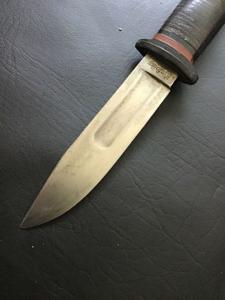 KINFOLKS US Navy Mark 1 - style Utility Knife Combat Knife Vintage Knife 4