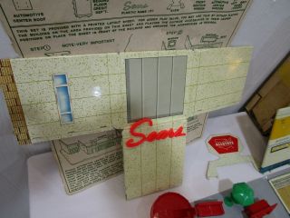 Rare Marx Sears Shopping Center Play Set No.  5980 in Org Box - - - - - - Cool 3