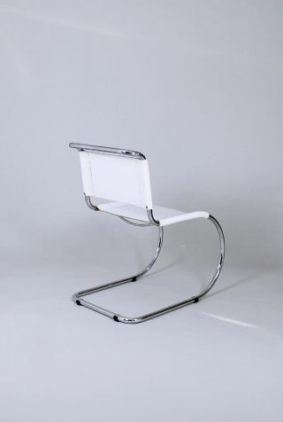 Bauhaus Classic MR 10 Chairs by Ludwig Mies van der Rohe Germany 1980 ' s 5
