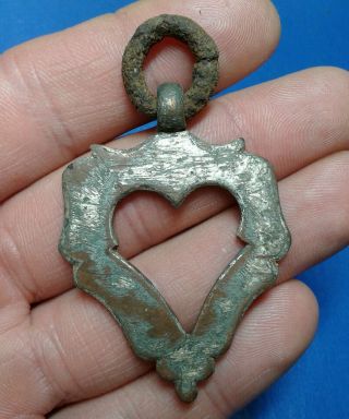 Ancient Bronze Pendant.  Very Rare
