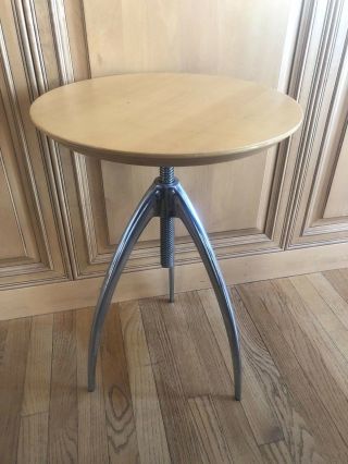 Philippe Starck For Aleph / Driade - Modern Wood/metal 15.  75 " Coffee Table