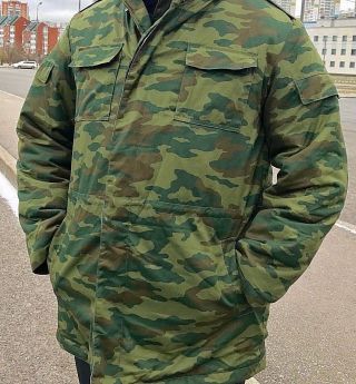 Russian Army / Military WINTER Camo Jacket & Pants - VSR - 98 