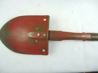 1952 H - W US MILITARY TRENCH TOOL SHOVEL & 1944 DIAMOND CALK PICK 5