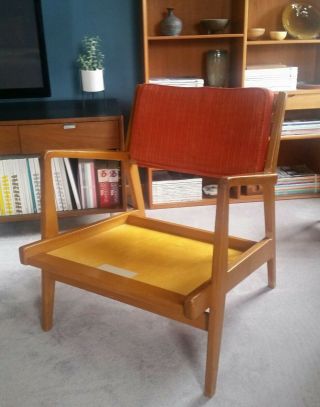 Vintage Mid Century Modern Jens Risom Arm Chair Mcm - Pickup Chicago Area Vtg