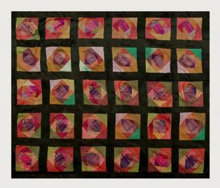 Old Antique Vtg Early 1900s Pieced Quilt 78 X 97 Wonderfully Colorful Great Cond