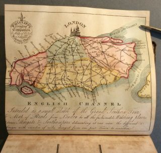 Extremely rare 1815 guide to Brighton with two maps and two plates 12