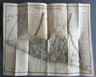 Extremely rare 1815 guide to Brighton with two maps and two plates 2