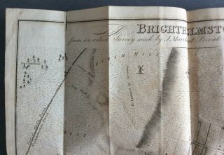 Extremely rare 1815 guide to Brighton with two maps and two plates 3