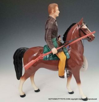 1957 NMIB Hartland JIM BOWIE 817,  Rare BOX & TAG w.  ALL ACCESSORIES 5