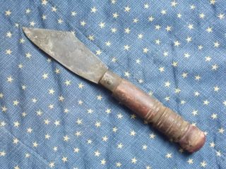 Revolutionary War era Penny Knife.  18th - early 19th century knife 3