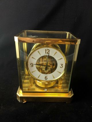 Jaeger Lecoultre & Cie Atmos Metal Caliber 528 - 8 Swiss Mantel Clock