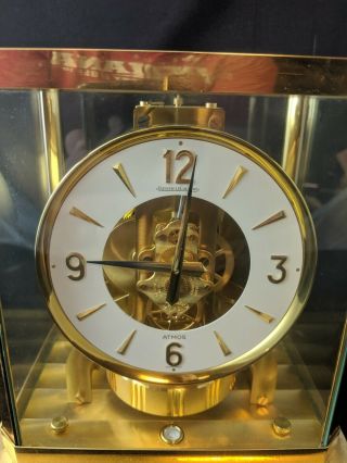 Jaeger LeCoultre & Cie ATMOS Metal Caliber 528 - 8 Swiss Mantel Clock 4