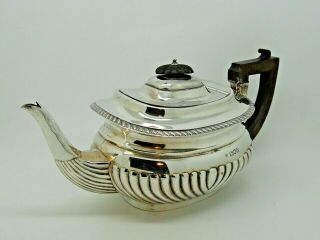 Antique Silver Three Piece Tea Set London 1905 – Horace Woodward & Co Ltd 1032g 4