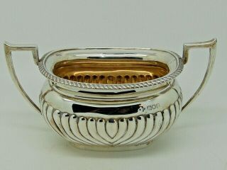 Antique Silver Three Piece Tea Set London 1905 – Horace Woodward & Co Ltd 1032g 5