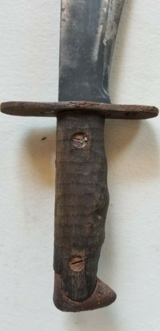 WWI US MODEL 1917 BOLO KNIFE - PLUMB PHILA.  1918 - 5