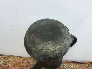 36 cm Antique Dallah very old islamic art Coffee Pot Bedouin 8