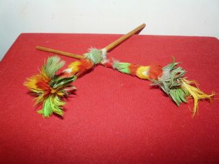 Cofan Ecuador Amazon Indian Feather Adornments