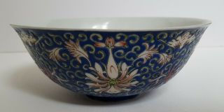 VERY FINE ANTIQUE CHINESE PORCELAIN FAMILLE ROSE GUANGXU MARK & PERIOD BOWL 5