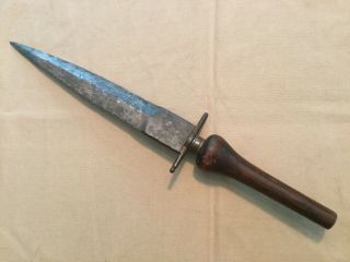 Antique Plug Bayonet Knife 1700s Revolutionary War