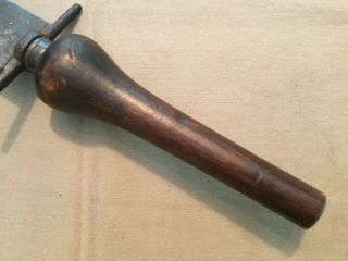 Antique Plug Bayonet Knife 1700s Revolutionary War 4